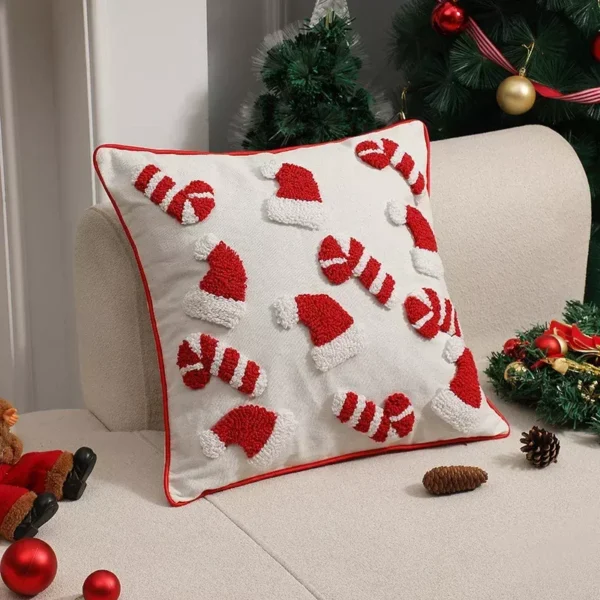 Festive Christmas Pillow Covers - Image 3