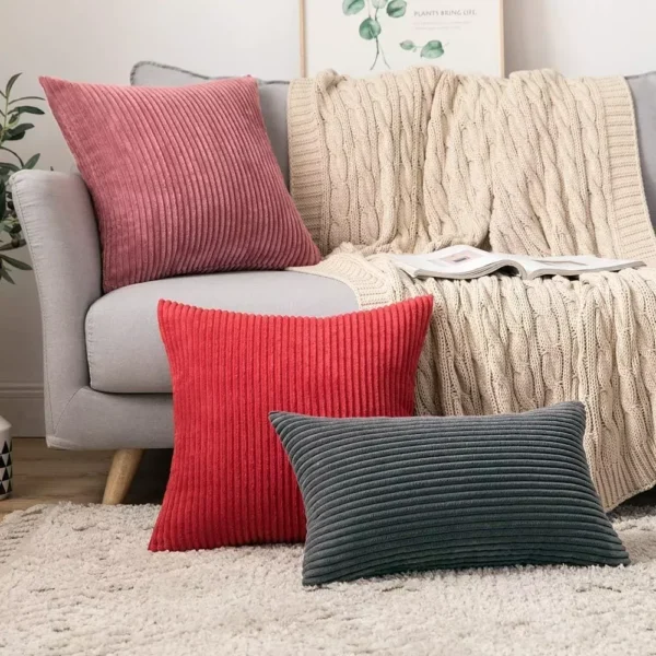 Christmas Ultra Soft Corduroy Pillow Covers - Image 2