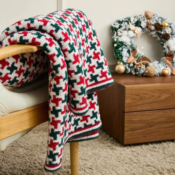 Christmas Windmill Throw Blanket - Image 2