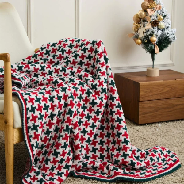 Christmas Windmill Throw Blanket - Image 6