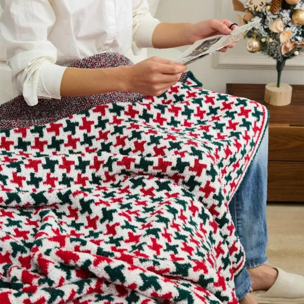 Christmas Windmill Throw Blanket - Image 4