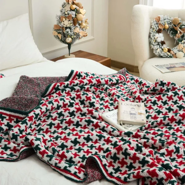 Christmas Windmill Throw Blanket - Image 5