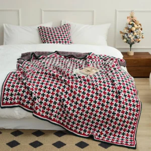 Christmas Windmill Throw Blanket