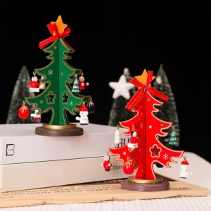DIY Wooden Christmas Tree Craft Set for Kids