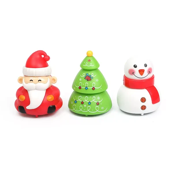 Christmas Party Santa Claus & Snowman Ornament - Image 6
