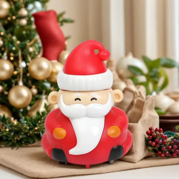 Christmas Party Santa Claus & Snowman Ornament - Image 5
