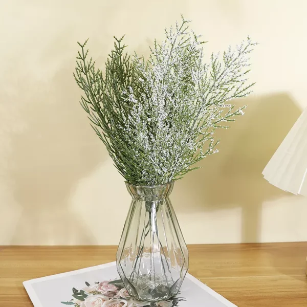 10pc Artificial Snowy Pine Branches – Christmas & Holiday Décor - Image 2