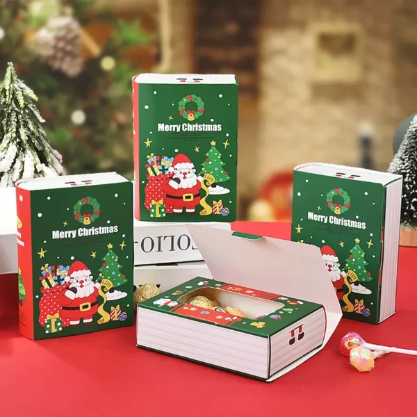 5pcs Christmas Candy Boxes - Image 2