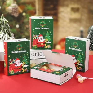 5pcs Christmas Candy Boxes