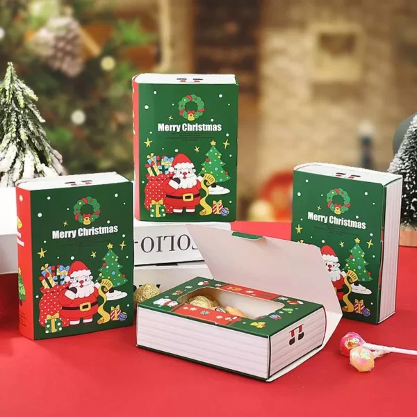 5pcs Christmas Candy Boxes