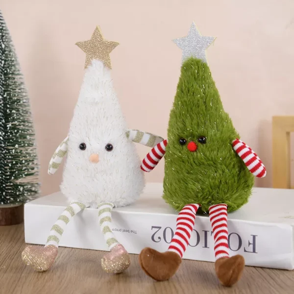 29cm Christmas Gnome Plush Hanging Leg Doll - Image 6