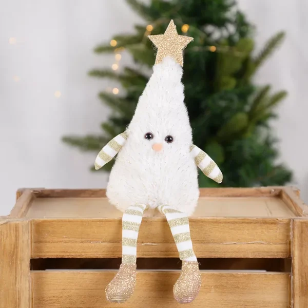29cm Christmas Gnome Plush Hanging Leg Doll - Image 4