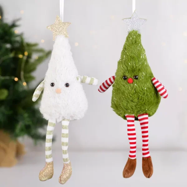 29cm Christmas Gnome Plush Hanging Leg Doll - Image 5
