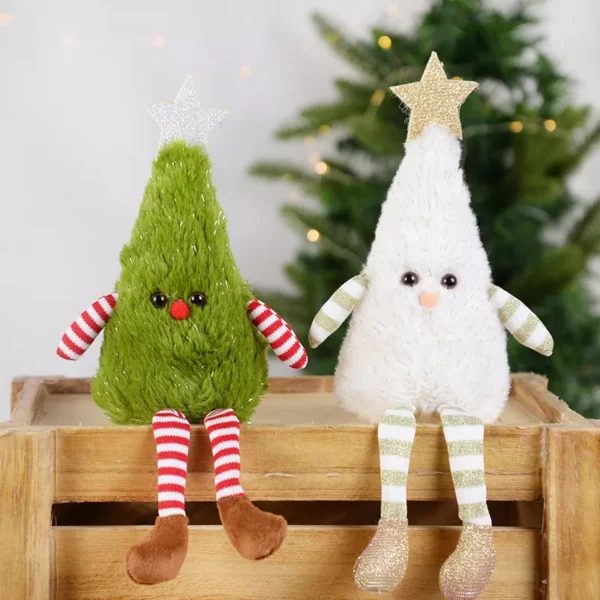 29cm Christmas Gnome Plush Hanging Leg Doll - Image 3
