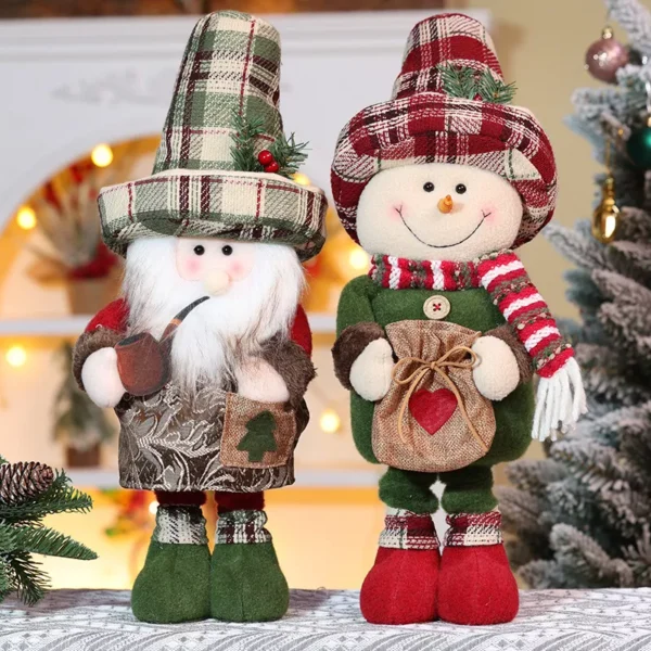 Expandable Christmas Doll Plush Ornament - Image 3