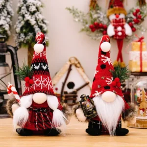 Gnome Christmas Faceless Doll Ornament Decorations for Home and Gifts