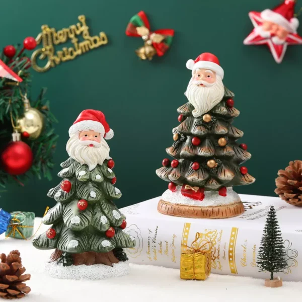 Santa Claus Resin Ornament - Image 4