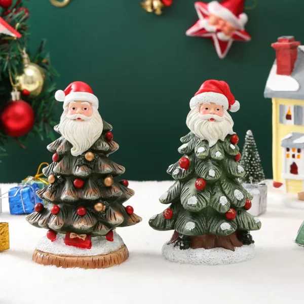 Santa Claus Resin Ornament - Image 3