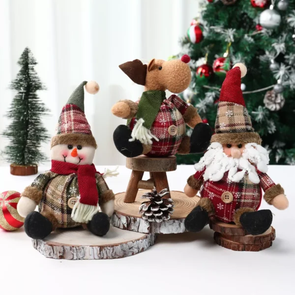 Christmas Doll Ornaments for Home Party Decoration - Image 2