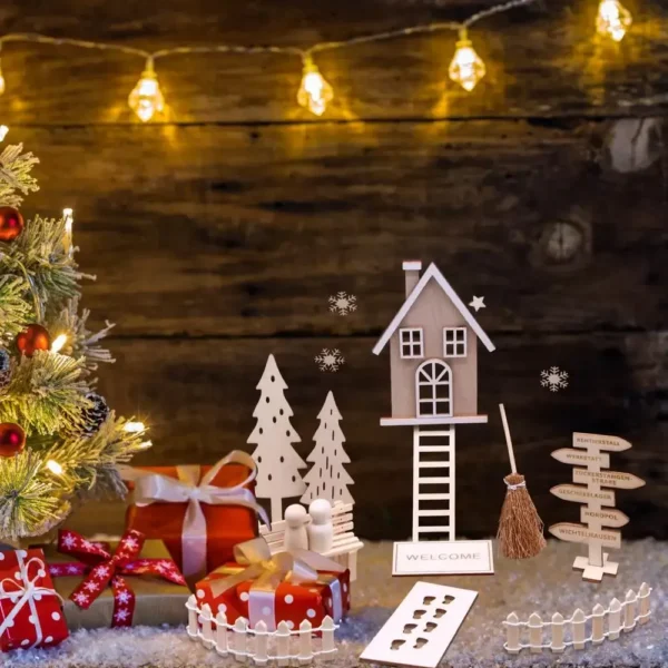 Miniature Christmas Doll House Decorations - Image 3