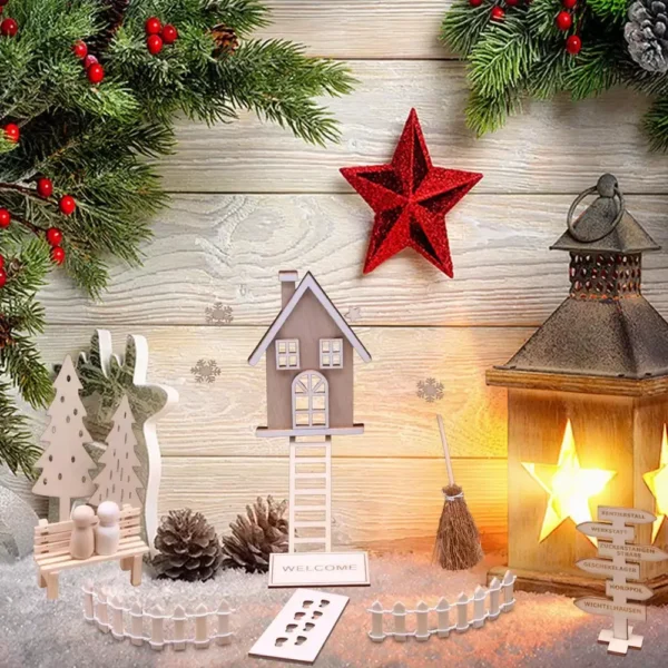 Miniature Christmas Doll House Decorations - Image 4