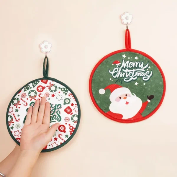 Christmas Snowman Hanging Hand Towel - Image 6
