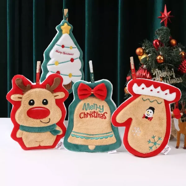 Christmas Hand Towel - Image 3