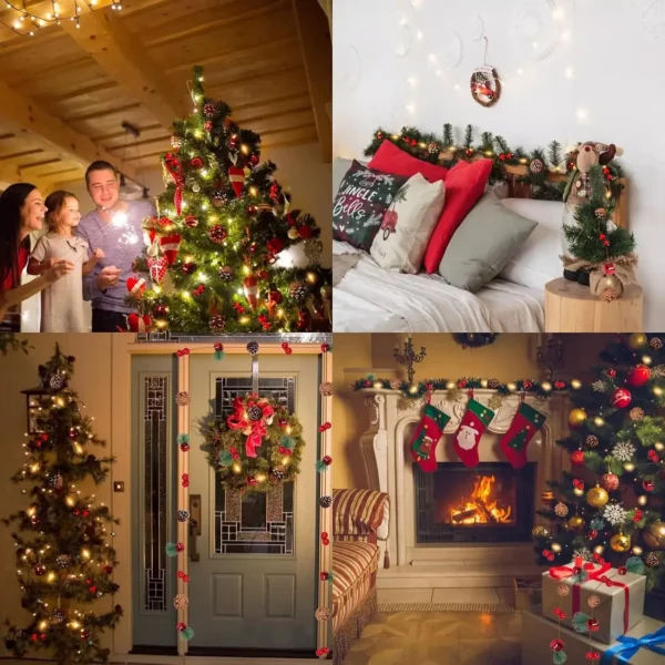 Christmas Garland with Lights - Image 6