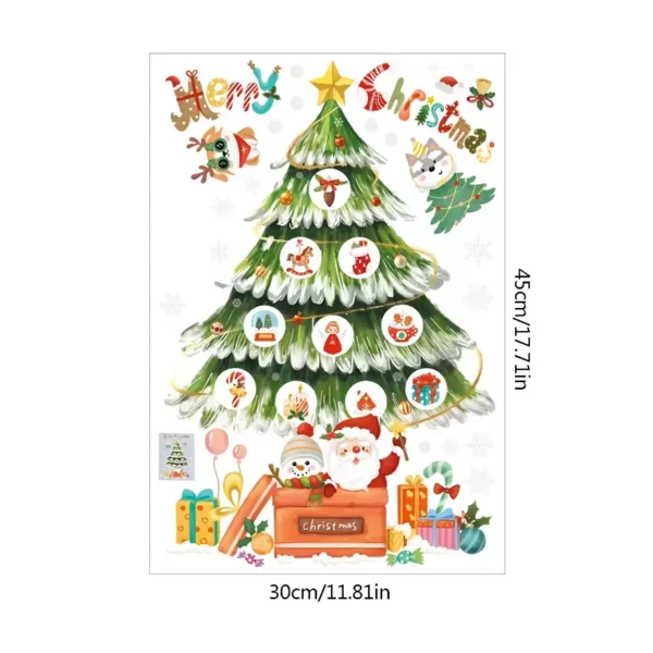 Festive Christmas Window Stickers - Image 7
