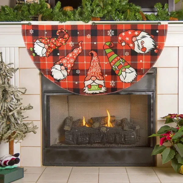Festive Christmas Fan Flag Banner - Image 3