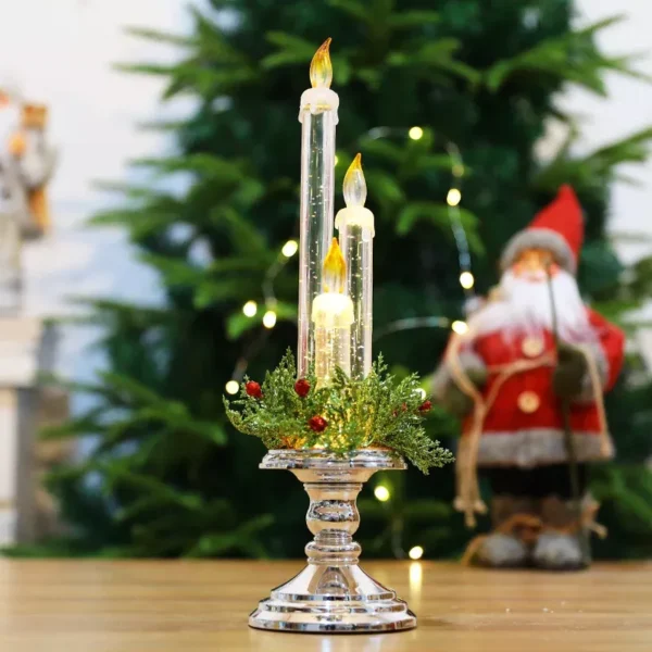 Christmas LED Candlestick Set - Image 5