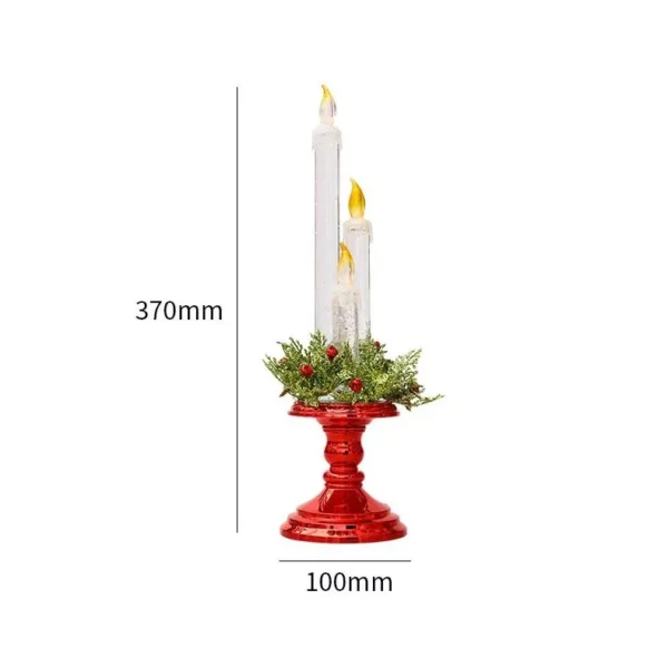 Christmas LED Candlestick Set - Image 6