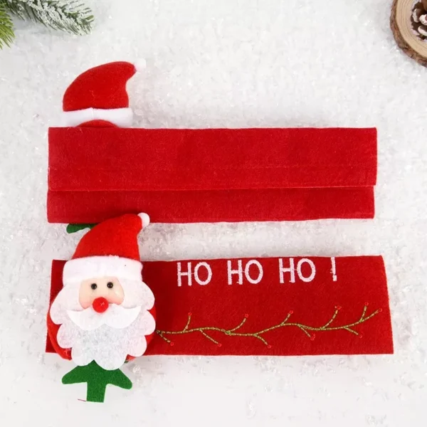 Festive Christmas Fridge Handle Covers - Image 5