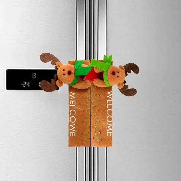 Festive Christmas Fridge Handle Covers - Image 3