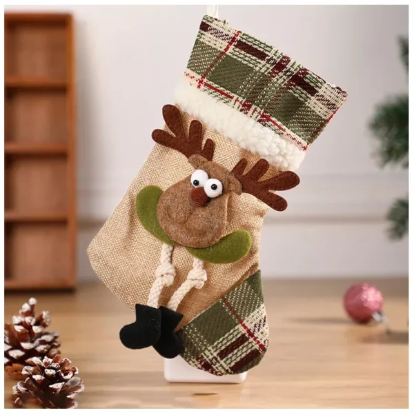 3D Christmas Stocking Decorations - Image 4
