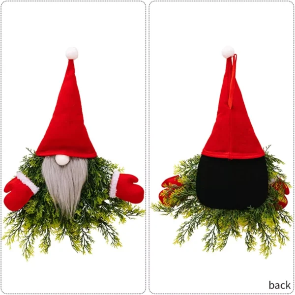 Christmas Gnome Wreath with Lights - Image 5