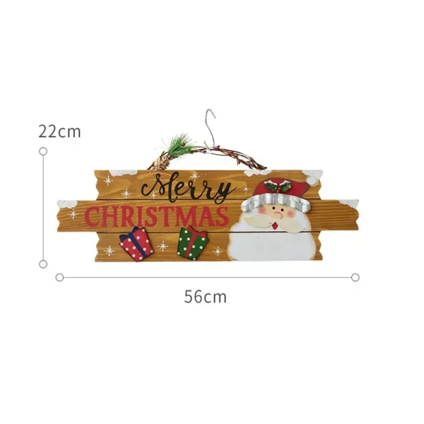 Christmas Wooden House Mailbox & Shovel Decoration - Image 6