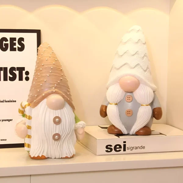 Santa Piggy Bank Decoration for Home and Gifts - Image 3