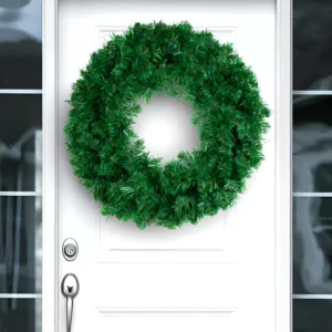 Festive Christmas Green Wreath