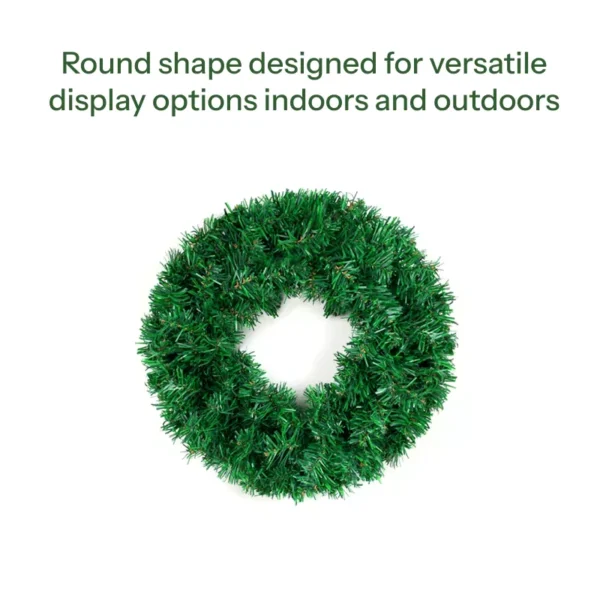 Festive Christmas Green Wreath - Image 4