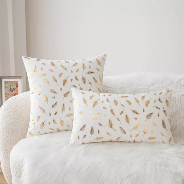 Feather Fur Cushion Cover - Image 5