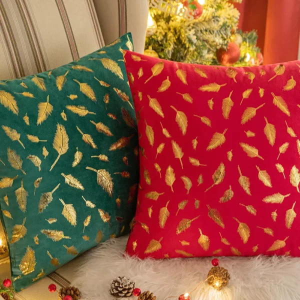 Feather Fur Cushion Cover - Image 4
