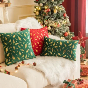 Feather Fur Cushion Cover