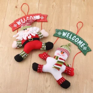 Merry Christmas Porch & Door Hanging Decor