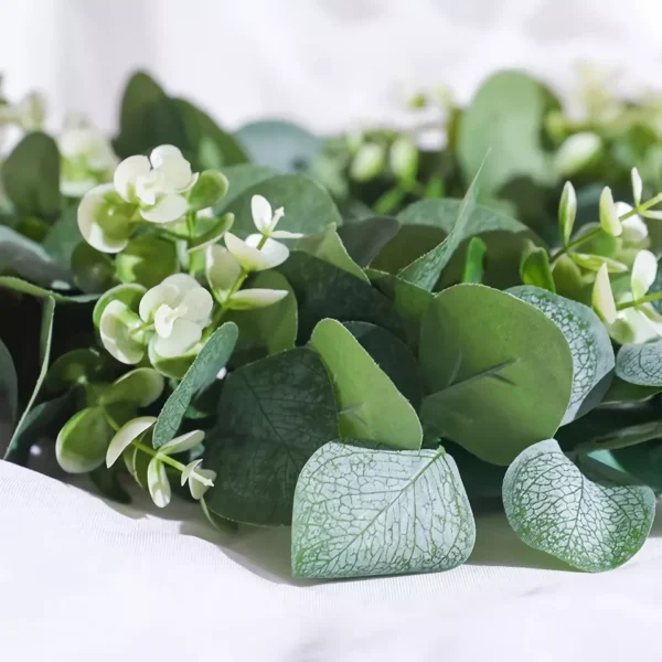 Artificial Eucalyptus Wreath for Home and Party Decoration - Image 3