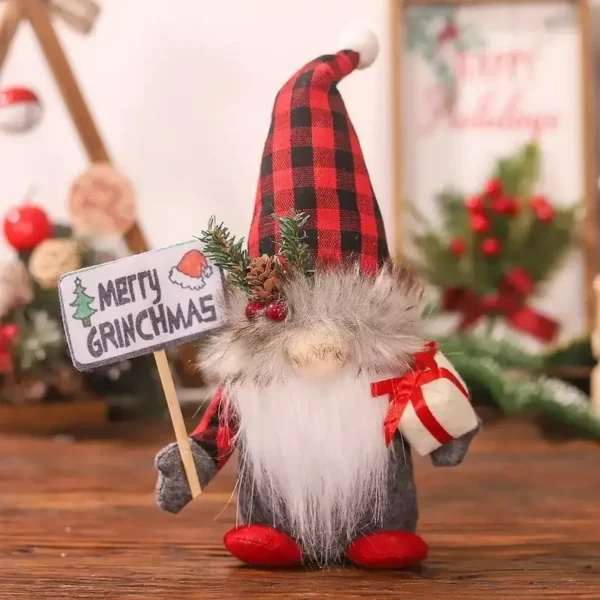Adorable Gnome Elf Dolls for Christmas Home Decoration - Image 3