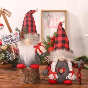 Adorable Gnome Elf Dolls for Christmas Home Decoration
