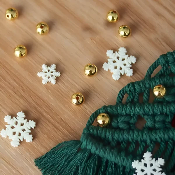 Macrame Christmas Tree Wall Hanging - Image 3