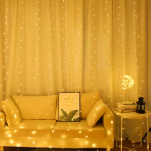 Christmas LED Curtain String Lights