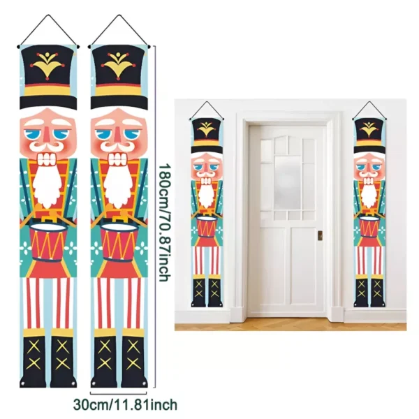 Christmas Nutcracker Door Couplet - Image 5